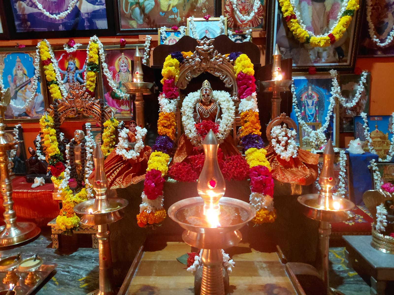 Pournami Pooja and Sri Narayani Abhishegam at Sreemadam Sri Bala Peedam