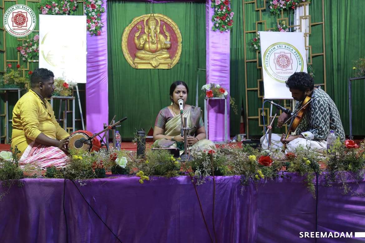 Glimpses of the Carnatic Music Program