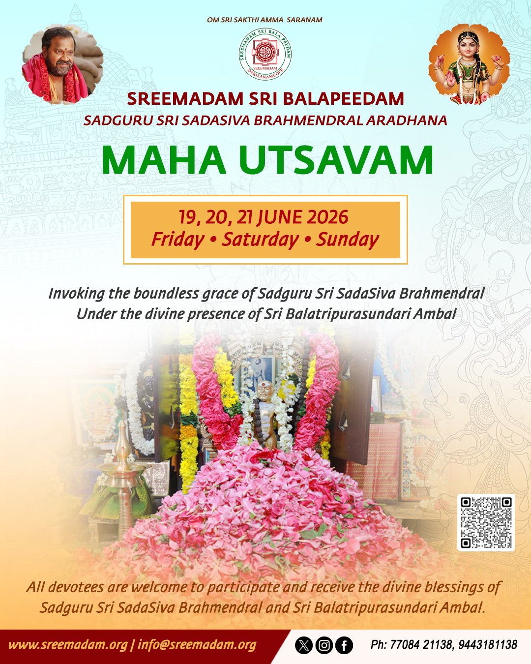 Sreemadam Sri Balapeedam Maha Utsavam 2026