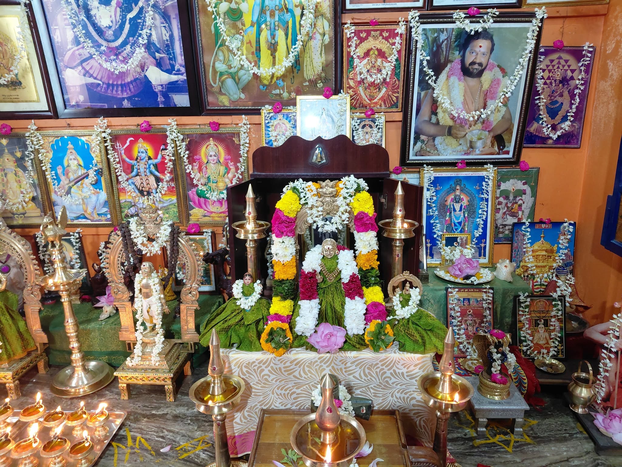 Pournami Pooja and Sri Narayani Abhishegam at SreeMadam Sri Bala Peedam