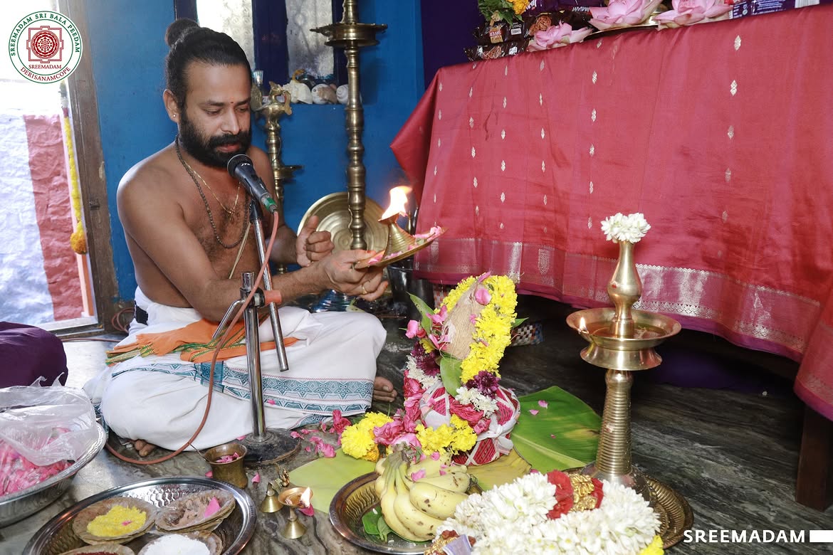 Gho Poojai at Sreemadam Sri Balapeedam
