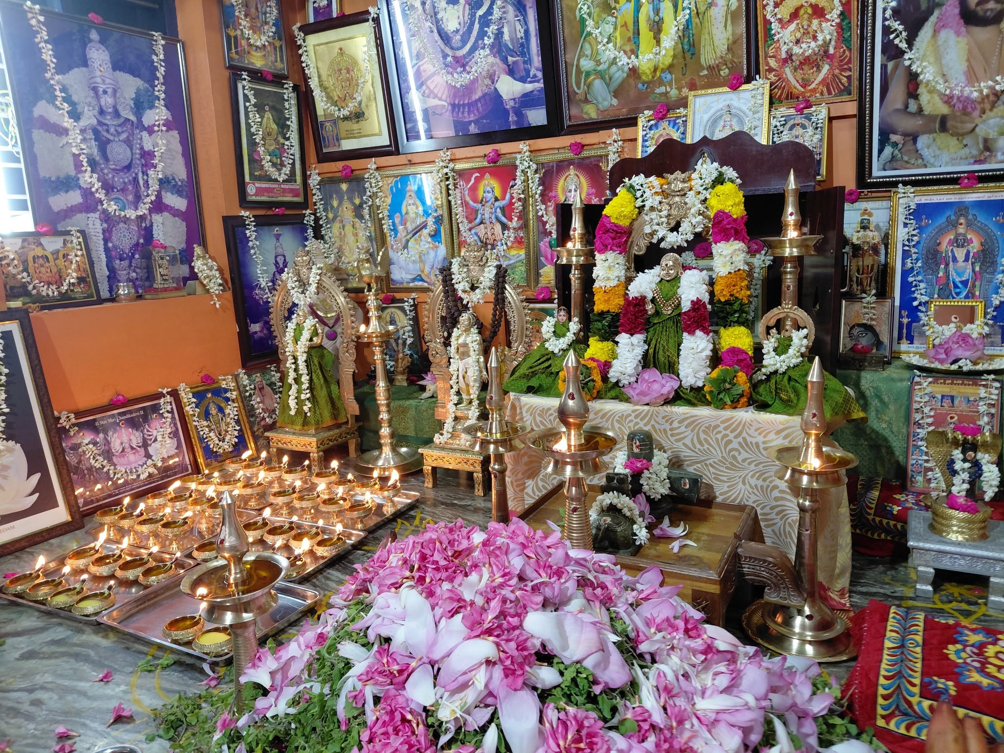 Pournami Pooja and Sri Narayani Abhishegam at SreeMadam Sri Bala Peedam