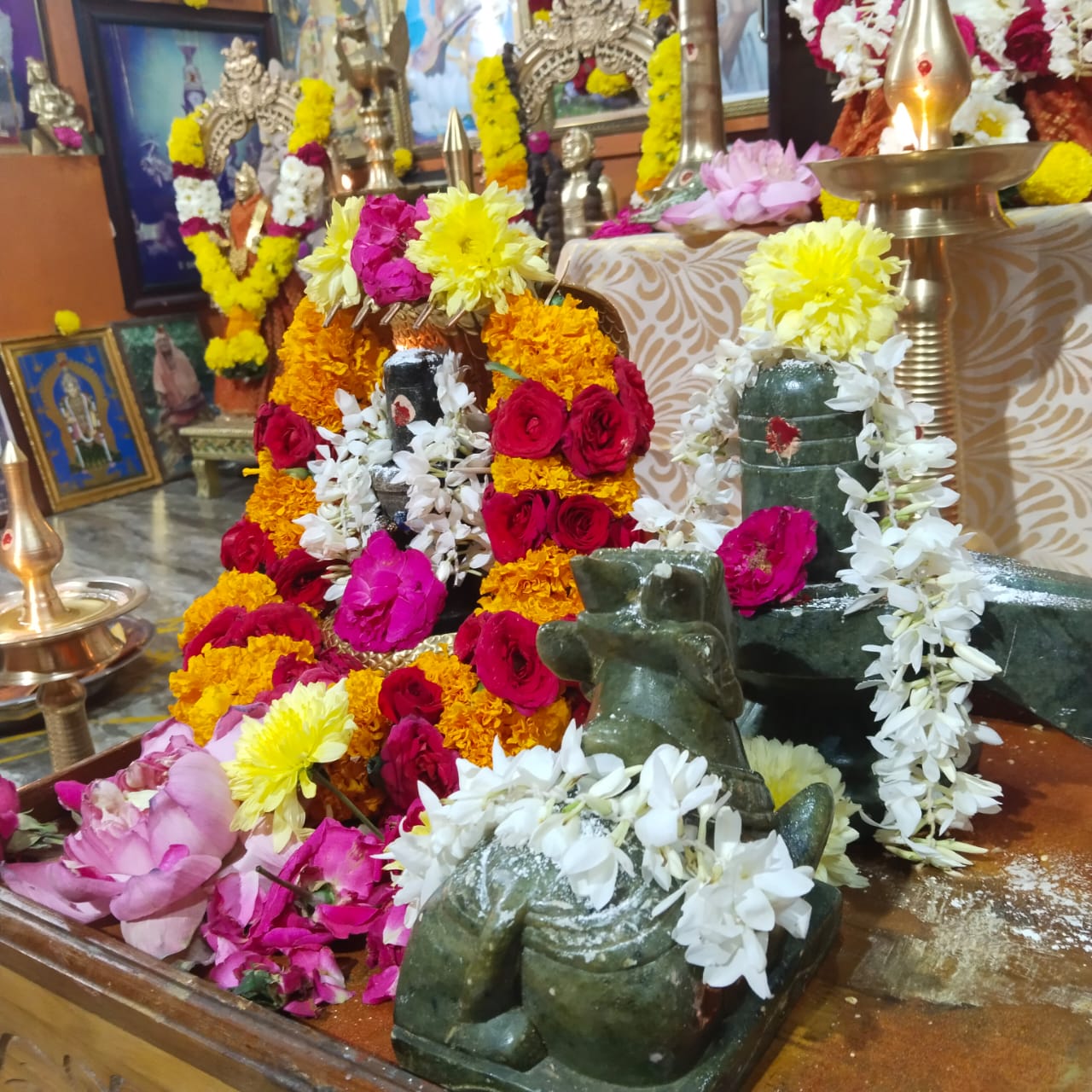 Maha Sivarathri 1st Yaama Pooja at Sreemadam Sir Bala Peedam, Derisanamcope