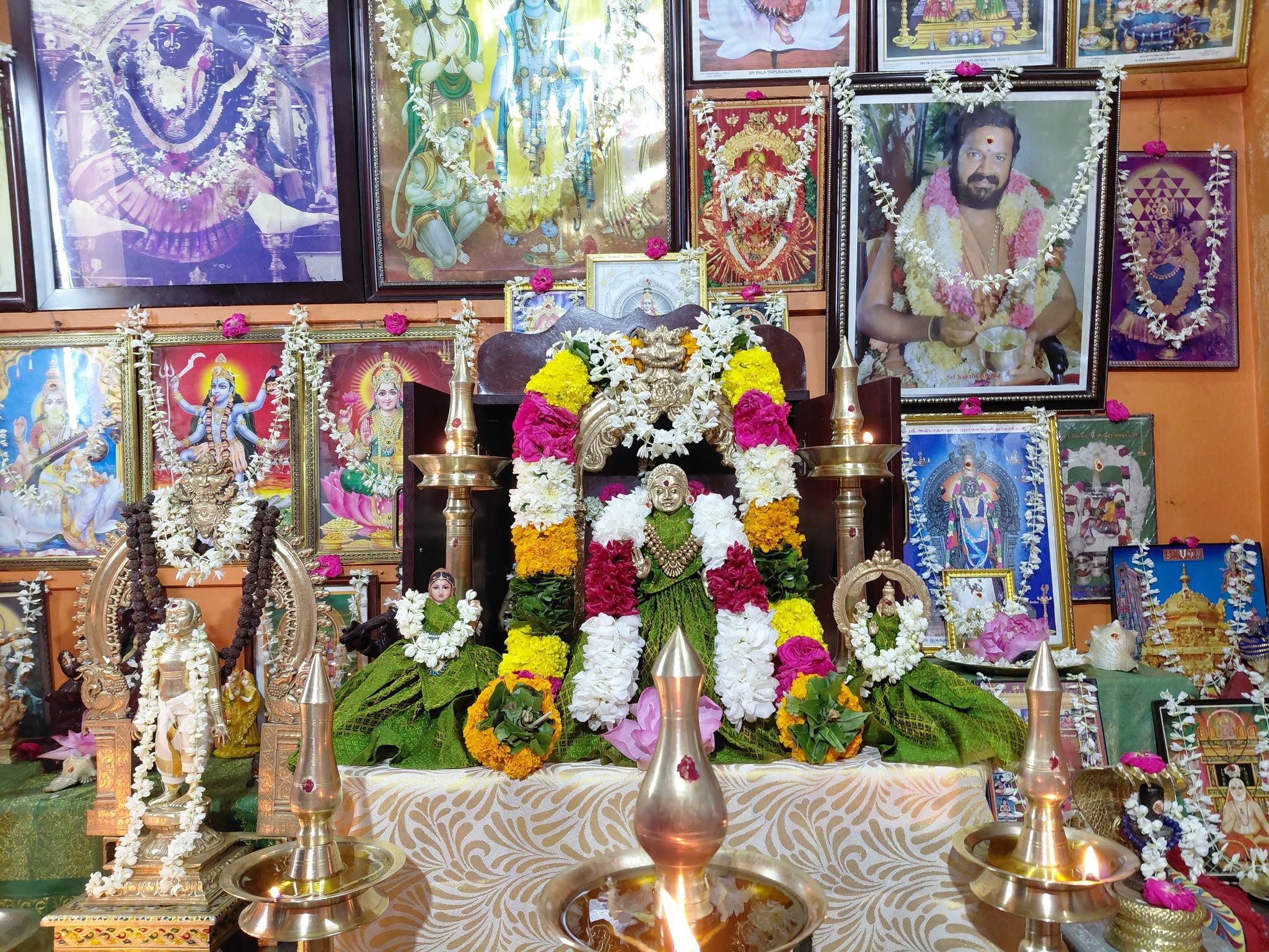 Pournami Pooja and Sri Narayani Abhishegam at SreeMadam Sri Bala Peedam