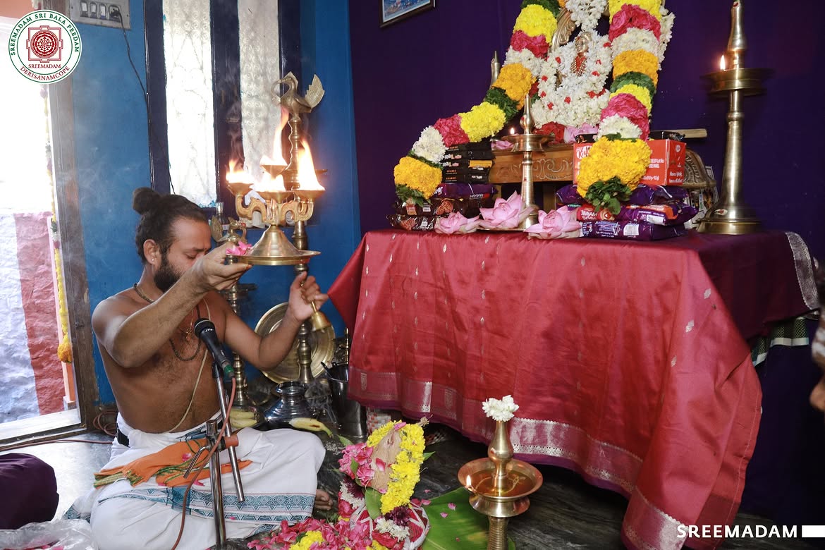 Gho Poojai at Sreemadam Sri Balapeedam